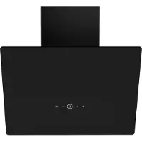 Klarstein MaxAir Dunstabzugshaube - 50 cm kopffreie Haube, Touch-Bedienung, 300 m³/h Luftstrom, , LED-Beleuchtung, Leise 50 dB, Schwarz, Abluft und Umluft