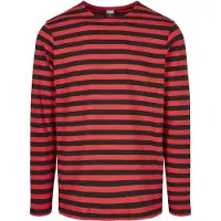 Urban Classics Langarmshirt "Herren Regular Stripe LS" 1 Stk.