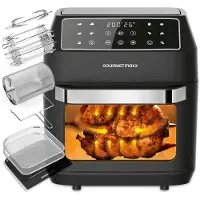 DS Produkte GOURMETmaxx Heißluft-Ofen Digital 12l - Schwarz