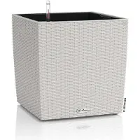 Lechuza 'Cube Cottage 30', lichtgrau, ca. 29,5 x 29,5 x H 30 cm