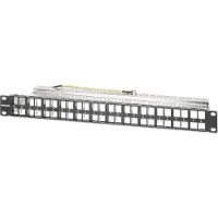 Intellinet 48-Port Patchpanel geschirmt und unbestückt 1 HE