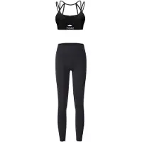 Yeaz HORIZON Sport-Top mit Cut-Outs, Raffung und gekreuzten Bändern für perfekten Support