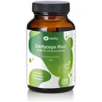 Vitelly Cordyceps Man Kapseln – mit Cordyceps, Zink und B-Vitaminen für Männer 120 St Weichkapseln