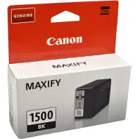 Canon PGI-1500BK Schwarz Tintentank, Schwarz, Tinte auf Pigmentbasis, 12,4 ml
