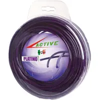 Active Profi-Nylonfaden Trimmerschnur Trimmerfaden 2,7 mm Sägezahn 67 m Rolle