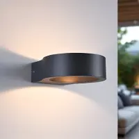 LumenXL Moderne Außenlampe Leo - schwarz