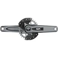 Sram Gx Eagle T-type Dub 55 Mm Wide 2-guards Dm Kurbelgarnitur Mit Leistungsmesser