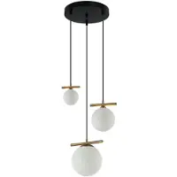ITALUX MERSETA PND-463323A-BRO+W Hängelampe