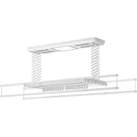 Wasophoogte Decken wäscheständer, elektrischer wäscheständer für die decke, Pro, Aluminium, 38kg Tragfähigkeit