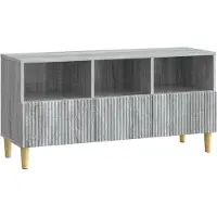 vidaXL TV-Schränk 102 x 34,5 x 50 cm Sonoma-Grau Holzwerkstoff