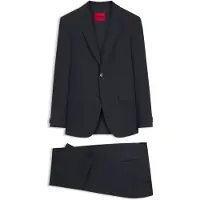 HUGO Zweiteiliger Extra Slim-Fit Anzug aus gemustertem Gewebe Grösse 102