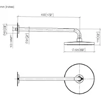 Dornbracht 28649970-33 RB mit Wandanbindung Serienneutral