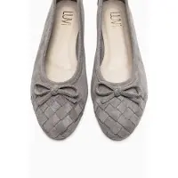 Forever & Always Nopos Leder Cap-Toe Ballerina