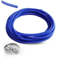 OEM Silikonische Unterdruckschlauch für Auto, 6 Meter, mit Klemmen, blau