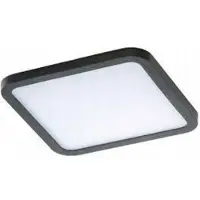 Azzardo AZ4377 Deckenleuchte SLIM 15 SQUARE 4000K IP44 schwarz
