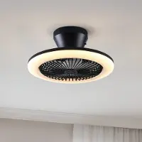 LumenXL Dimmbarer Deckenventilator Gale inkl. Fernbedienung und einstellbarer Farbtemperatur