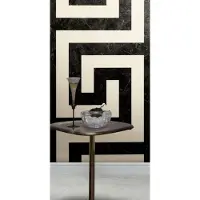 Versace Vliestapete "6 Greek –" 3D-Optik Barock Motiv geprägt Grafisches Mäandermuster mit mattem Glanz & feiner Struktur