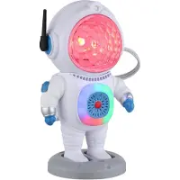 Globo Lighting Tischleuchte Kunststoff weiß, RGB LED