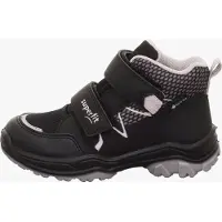 Superfit Jupiter Mid GTX Kinder Sneaker, Black/Light Grey, 32, Kinderschuhe