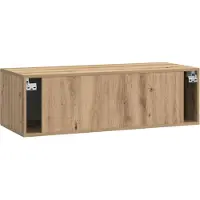 vidaXL Wandmontierter TV-Schrank 99 x 41 x 30 cm Artisan-Eiche