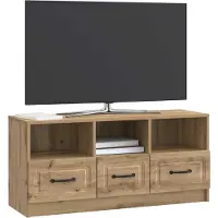 vidaXL TV-Schränk Artisan-Eiche 102 x 34,5 x 47 cm Holzwerkstoff