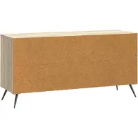 vidaXL TV-Schränk Sonoma-Eiche 102 x 34,5 x 50 cm Holzwerkstoff