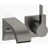 Dornbracht CYO Waschtisch-Wand-Einhandbatterie ohne Ablaufgarnitur, Ausladung 160mm, 36860811-99, Farbe: Dark Platinum matt