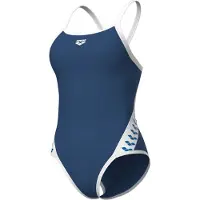 Arena Badeanzug W Icons Super Fly Back Solid Damen Royal/White-Größe 38