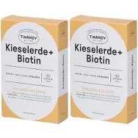 Twardy Kieselerde+Biotin Kapseln vegan 2x 2x60 St