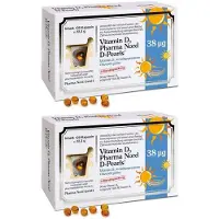 Pharma Nord Vitamin D3 D-Pearls 38 µg Kapseln 2x 2x120 St