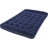 OEM Luftbett mit integrierter Fußpumpe 137 x 28 x 192 cm - Komfortabel für 2 Personen