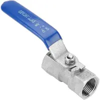 OEM RVS-SS304-Verlaagde-Poort-Kogelkraan-Matten-1-1/4-1-1/2-Zoll