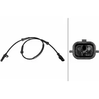 Hella Sensor, Raddrehzahl 6pu358216271 für RENAULT