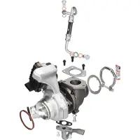 BTS Turbo Lader, Aufladung SERVICE SET ORIGINAL t981283 für BMW