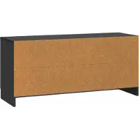 vidaXL TV-Schränk Schwarz 102 x 34,5 x 47 cm Holzwerkstoff