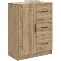 vidaXL Sideboard Artisan-Eiche 66 x 34,5 x 87 cm Holzwerkstoff