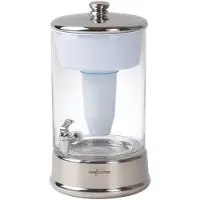 OEM Glas-Wasserfilter mit 5-Stufen-Filtration, 9 L, reduziert Blei und Schwermetalle für sauberes Wasser