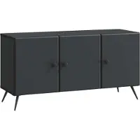 vidaXL TV-Schränk Schwarz 99 x 34,5 x 50 cm Holzwerkstoff