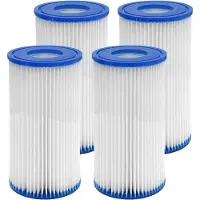 OEM Schwimmbad-Filter 4-teilig, einfach austauschbar, Typ A/C-Patronen