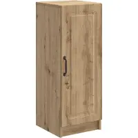 vidaXL Sideboard Artisan-Eiche 33 x 34,5 x 87 cm Holzwerkstoff