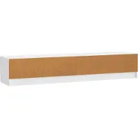 vidaXL TV-Schränk Hochglanz Weiß 147 x 34,5 x 27 cm Holzwerkstoff