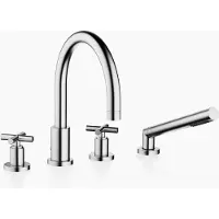 Dornbracht 27512892-93 Wannen-Vierlochbatt. TARA