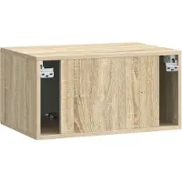vidaXL Wandmontierter TV-Schrank 59,5 x 41 x 30 cm Sonoma-Eiche