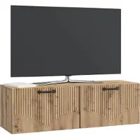 vidaXL Wandmontierter TV-Schrank 98 x 31 x 30 cm Artisan-Eiche