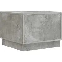 vidaXL Couchtisch Betongrau 49 x 50 x 37 cm Holzwerkstoff