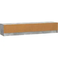 vidaXL TV-Schränk Betongrau 147 x 34,5 x 27 cm Holzwerkstoff