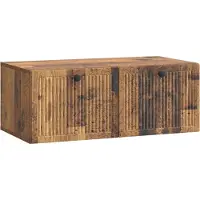 vidaXL Wandmontierter TV-Schrank Altholz 78,5 x 41 x 30 cm