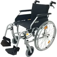 Drive Medical Leichtgewichtrollstuhl LITEC,2G SB42 m.TB schwarz-grau,