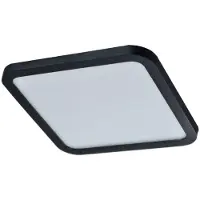 Azzardo AZ4169 Deckenleuchte SLIM 22 SQUARE 3000K IP44 schwarz