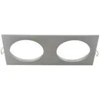Azzardo AZ1737 Deckenleuchte Hugo 2 Downlight Aluminium